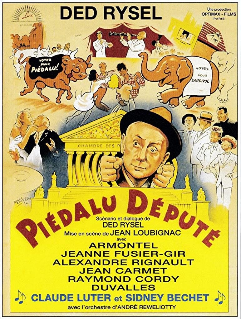 Piédalu député poster